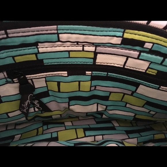 Vera Bradley Teal Purse - Picture 5 of 8